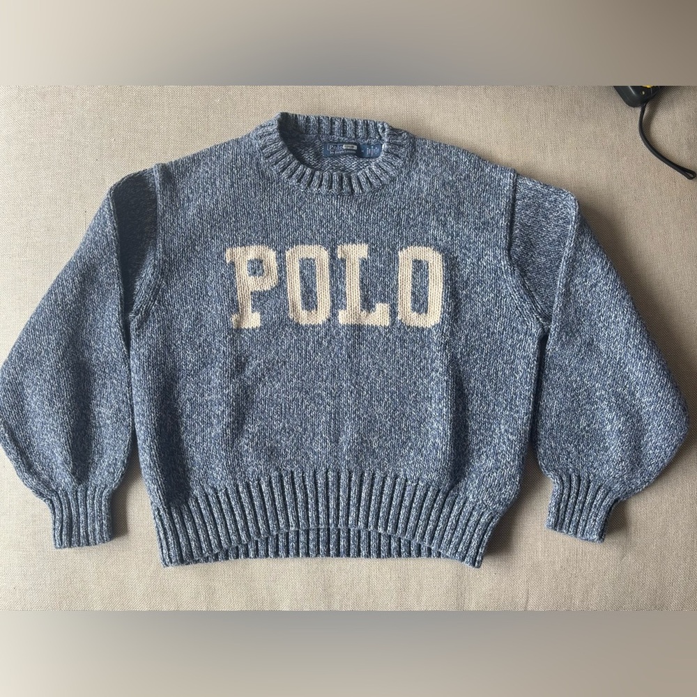 Ralph Lauren Polo Logo Crewneck Sweater M